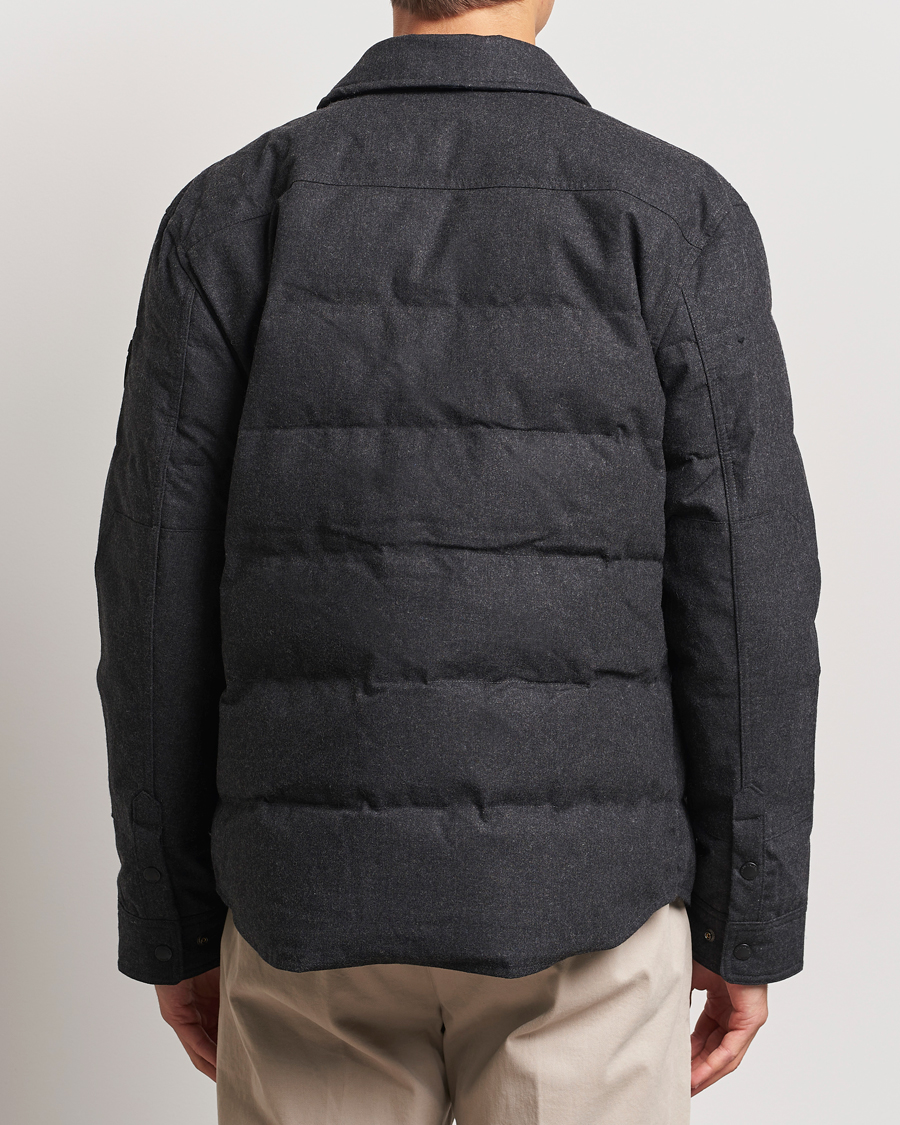 Herre | Jakker | Polo Ralph Lauren | Lewis Quilted Insulated Shirt Jacket Dark Charcoal