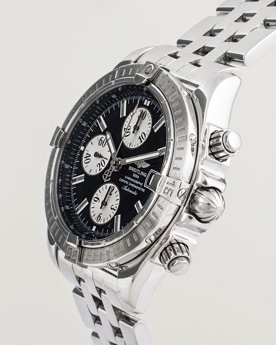 Herre | Breitling Pre-Owned Chronomat Evolution Silver | Breitling Pre-Owned | Chronomat Evolution Silver