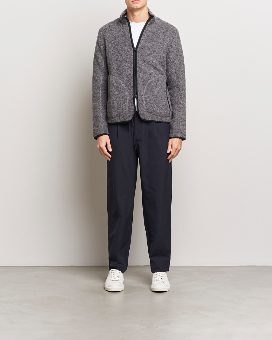 Herre | Bukser | J.Lindeberg | Jin DS Pleated Pants Navy