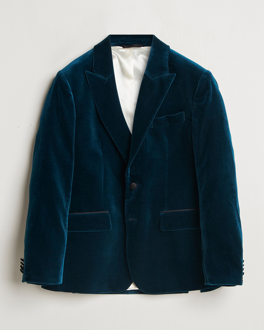 Herre | Dressjakker | J.Lindeberg | Lenny Velvet Blazer Key Largo