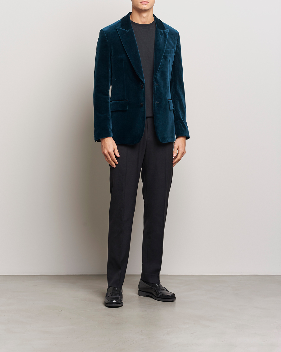 Herre | Dressjakker | J.Lindeberg | Lenny Velvet Blazer Key Largo