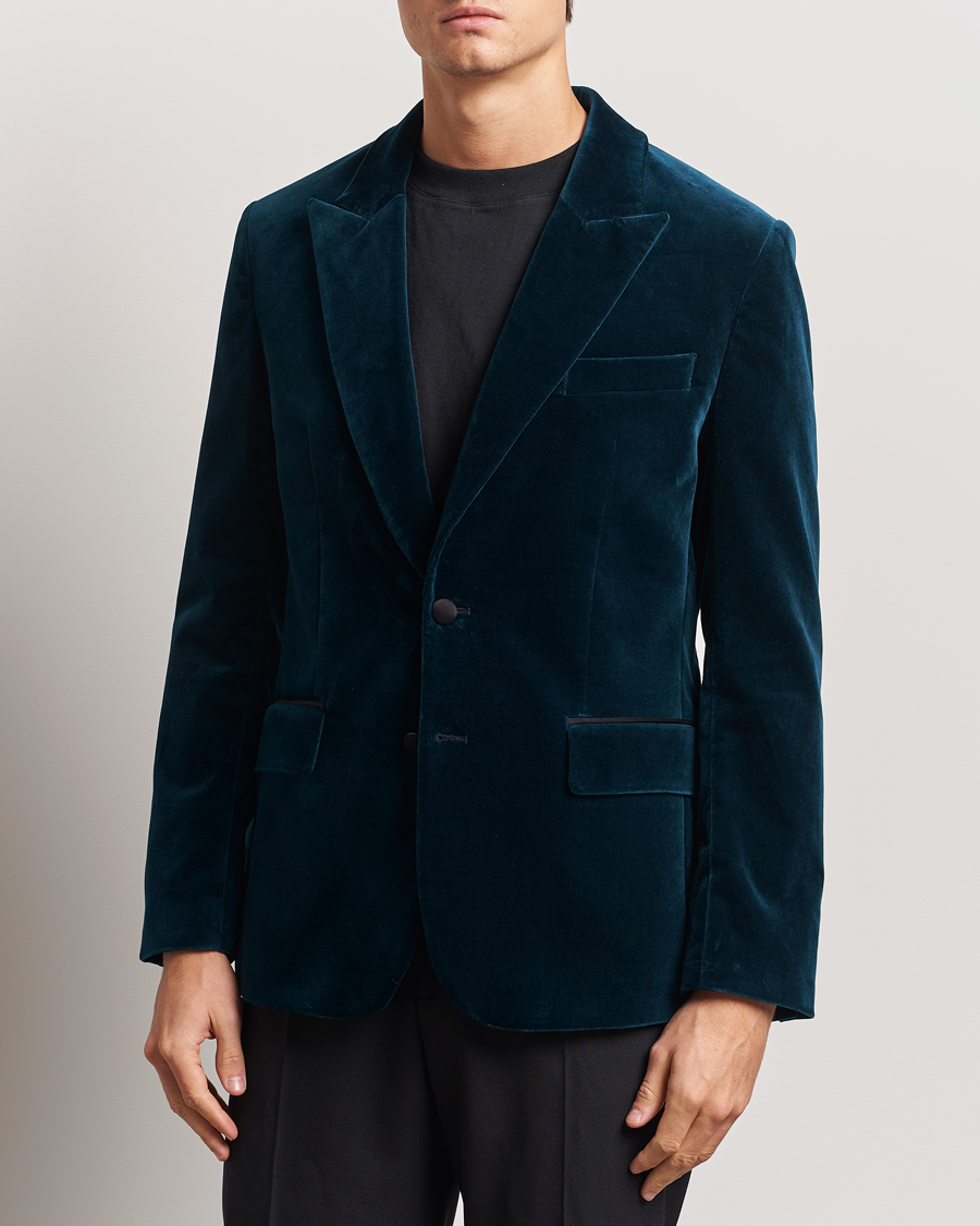 Herre | Dressjakker | J.Lindeberg | Lenny Velvet Blazer Key Largo