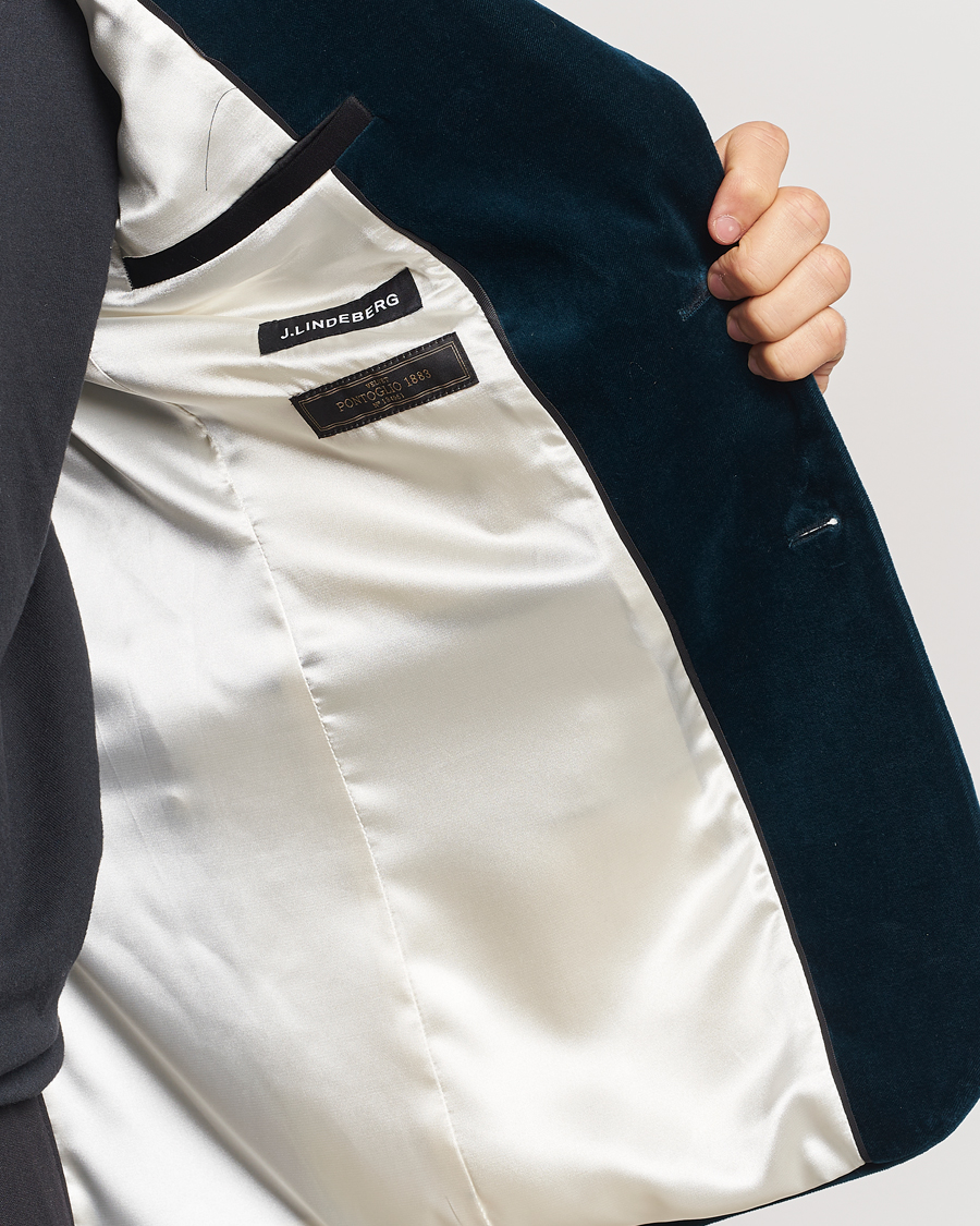 Herre | Dressjakker | J.Lindeberg | Lenny Velvet Blazer Key Largo
