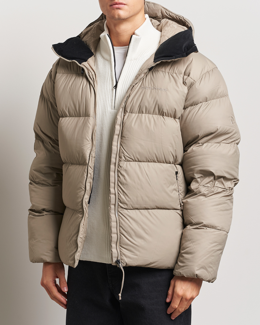 Herre | Jakker | Peak Performance | Frost Oversized Down Puffer Avid Beige