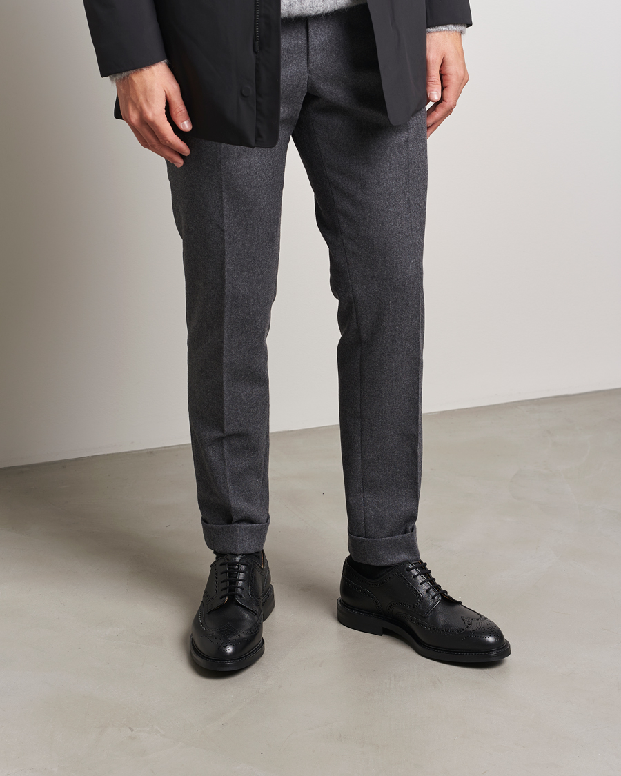 Herre | Brogues | Crockett & Jones x Tärnsjö Garveri | Crockett & Jones Pembroke Milled Grain Dainite Black