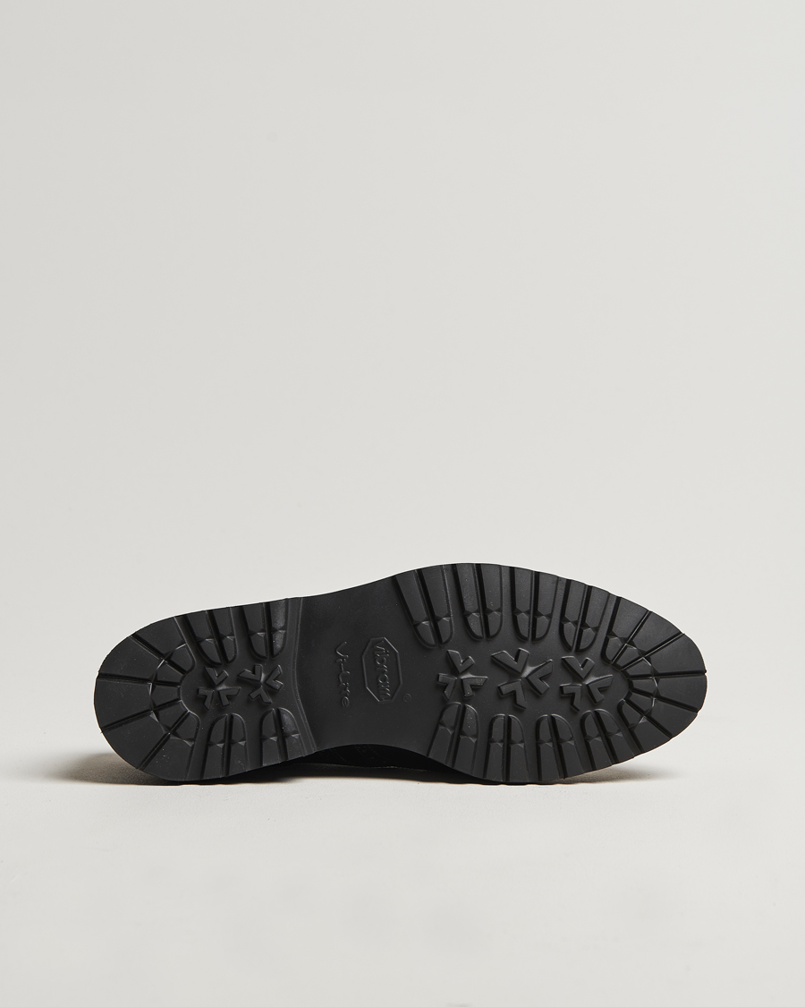 Herre | Brogues | Crockett & Jones x Tärnsjö Garveri | Crockett & Jones Pembroke Milled Grain Vibram Vi-Lite Black