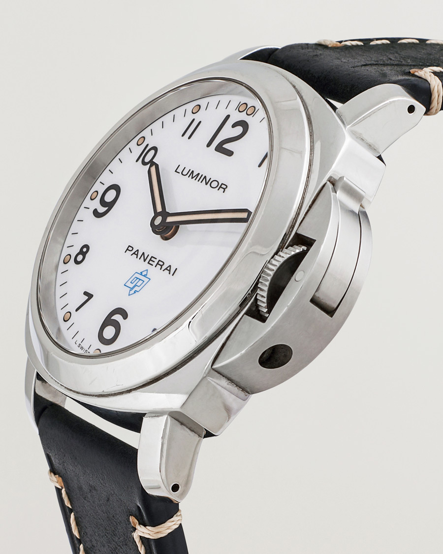 Herre | Pre-Owned & Vintage Watches | Panerai Pre-Owned | Luminor Base Logo Silver