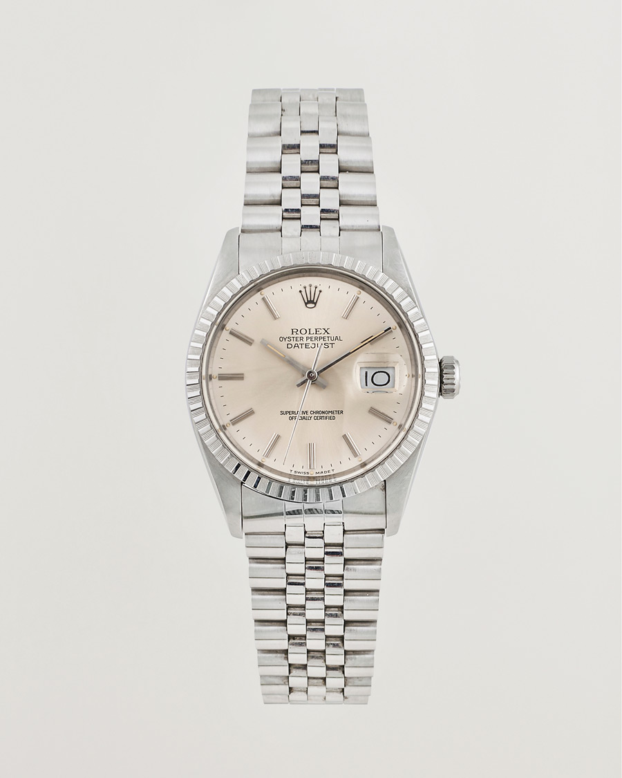 Herre | Rolex Pre-Owned Datejust 16030 Silver | Rolex Pre-Owned | Datejust 16030 Silver