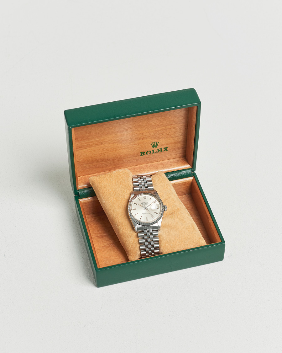 Herre | Rolex Pre-Owned Datejust 16030 Silver | Rolex Pre-Owned | Datejust 16030 Silver