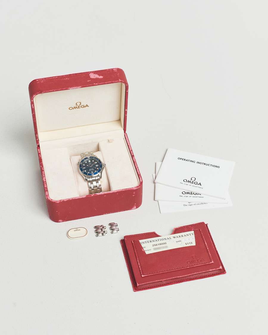 Herre | Omega Pre-Owned Seamaster SMP 300M Silver | Omega Pre-Owned | Seamaster SMP 300M Silver