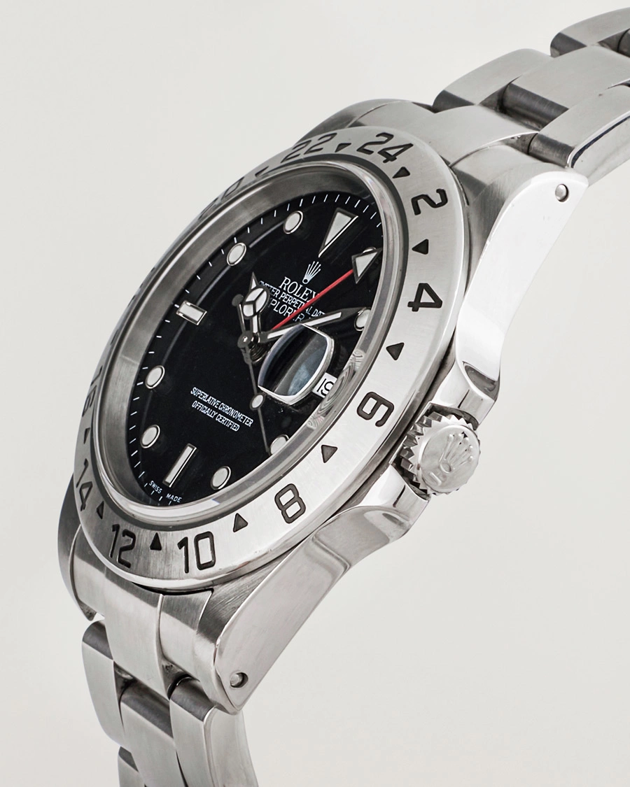 Herre | Rolex Pre-Owned Explorer II 16570 Silver | Rolex Pre-Owned | Explorer II 16570 Silver