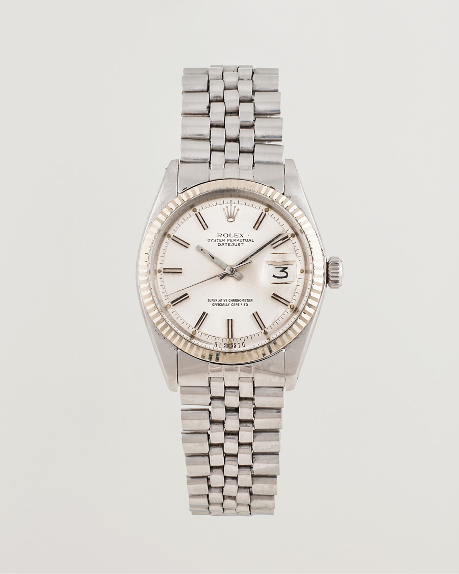 Herre | Rolex Pre-Owned Datejust 1601 Silver | Rolex Pre-Owned | Datejust 1601 Silver