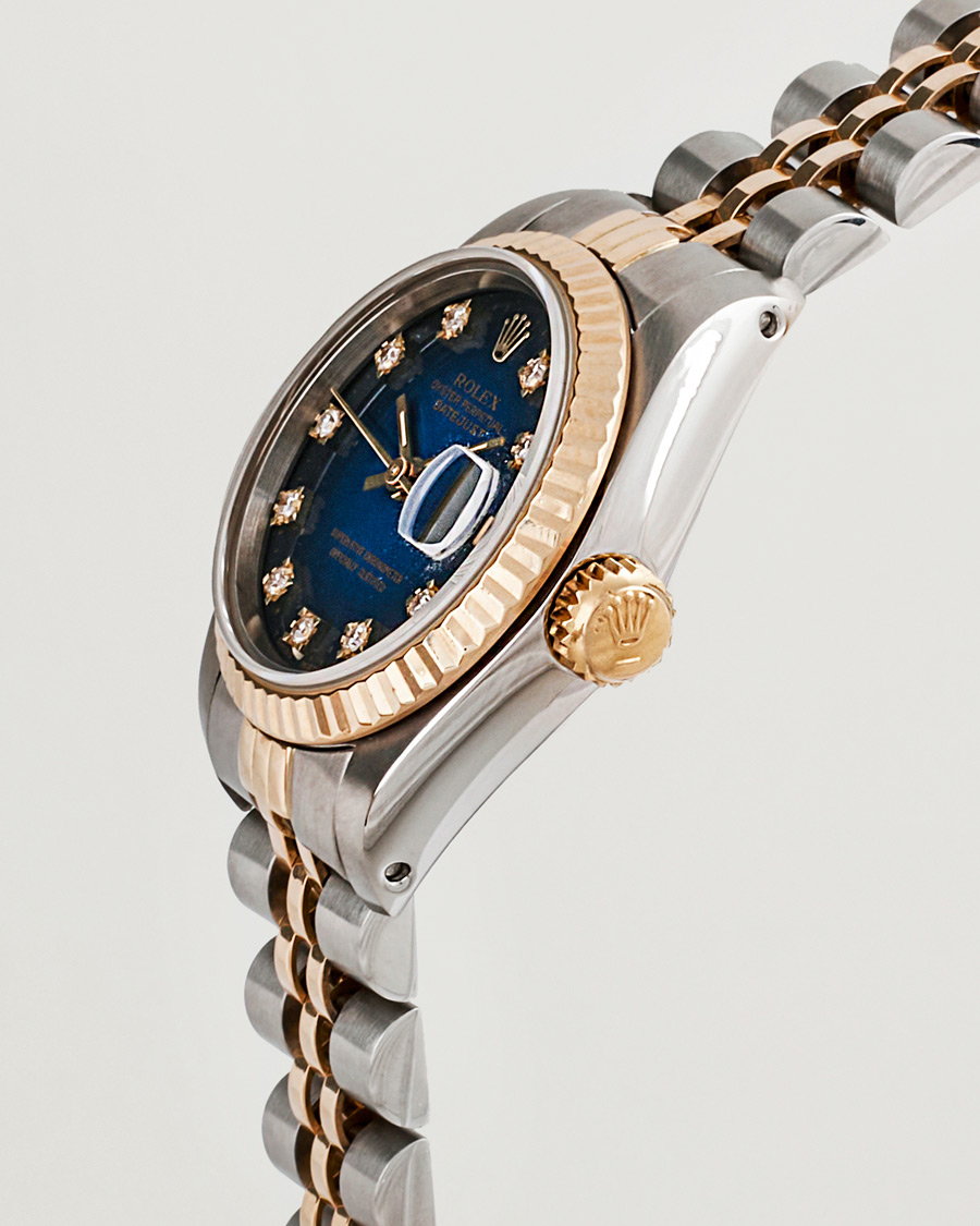 Herre | Rolex Pre-Owned Datejust 69173 Vignette Silver | Rolex Pre-Owned | Datejust 69173 Vignette Silver