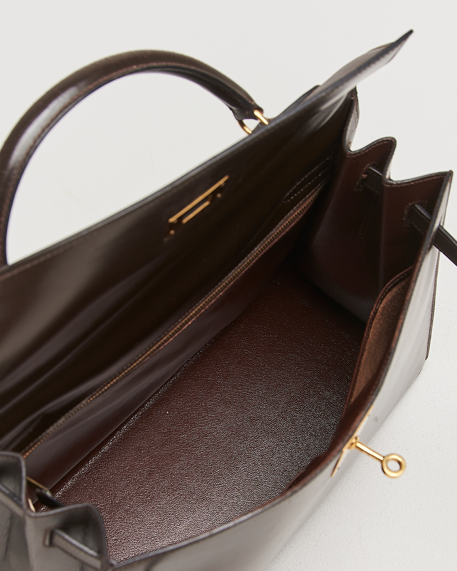 Herre | Hermès Pre-Owned Kelly 32 Handbag Brown | Hermès Pre-Owned | Kelly 32 Handbag Brown