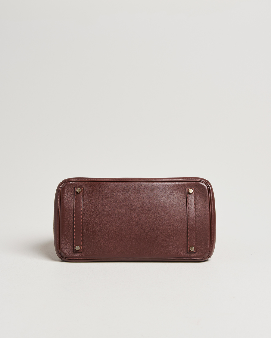 Herre | Hermès Pre-Owned Birkin 35 Taurillon Clemence Handbag Havana | Hermès Pre-Owned | Birkin 35 Taurillon Clemence Handbag Havana