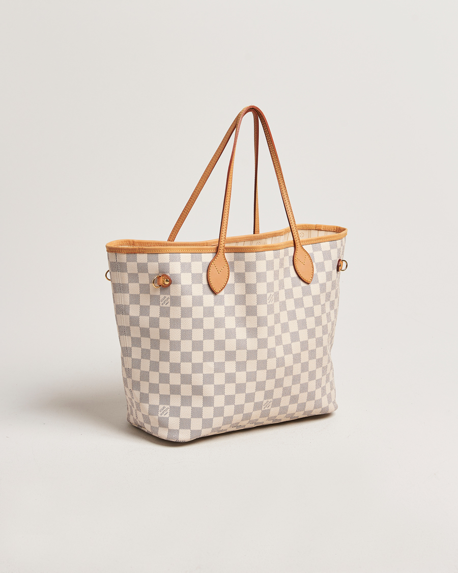 Herre | Louis Vuitton Pre-Owned Neverfull MM Totebag Damier Azur | Louis Vuitton Pre-Owned | Neverfull MM Totebag Damier Azur