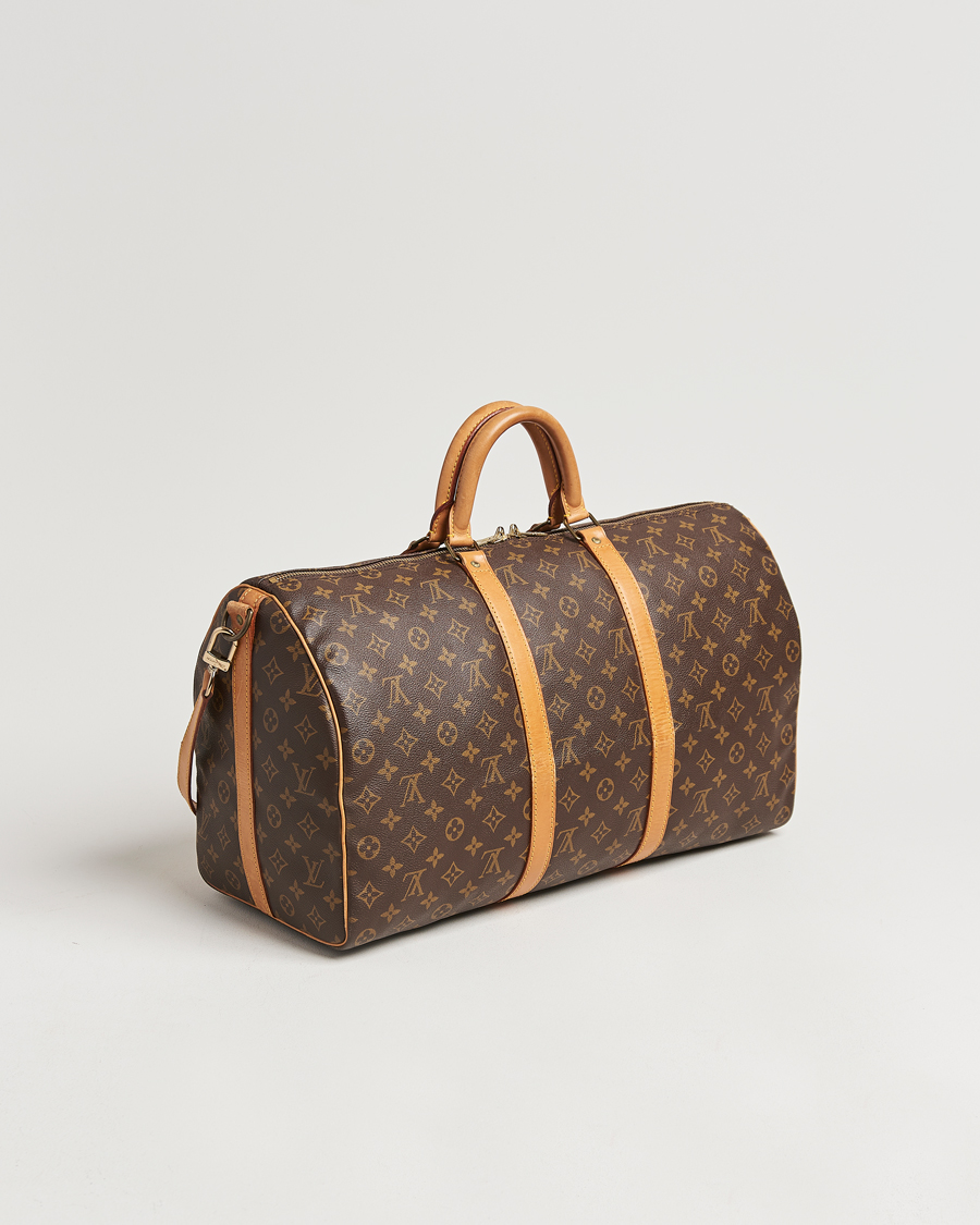 Herre | Louis Vuitton Pre-Owned Keepall Bandoulière 50 Monogram | Louis Vuitton Pre-Owned | Keepall Bandoulière 50 Monogram