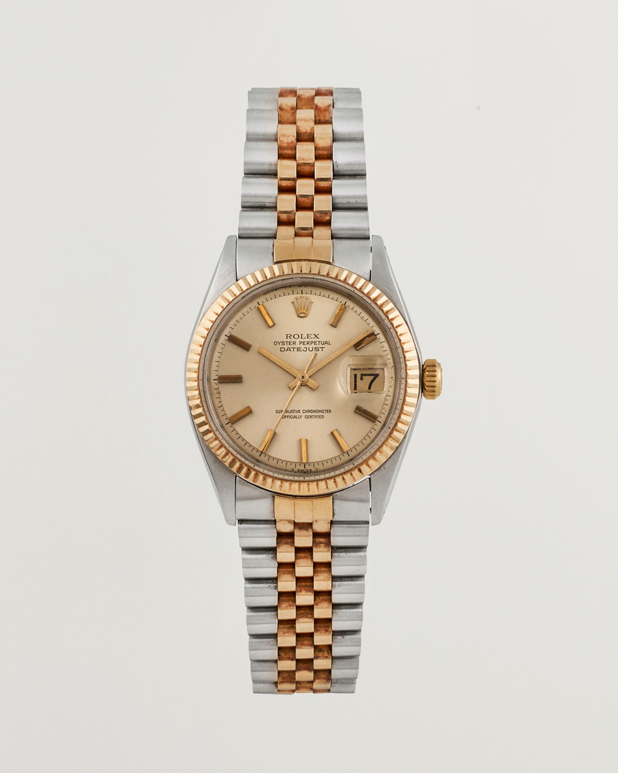 Herre | Rolex Pre-Owned Datejust 1601 G/S | Rolex Pre-Owned | Datejust 1601 G/S