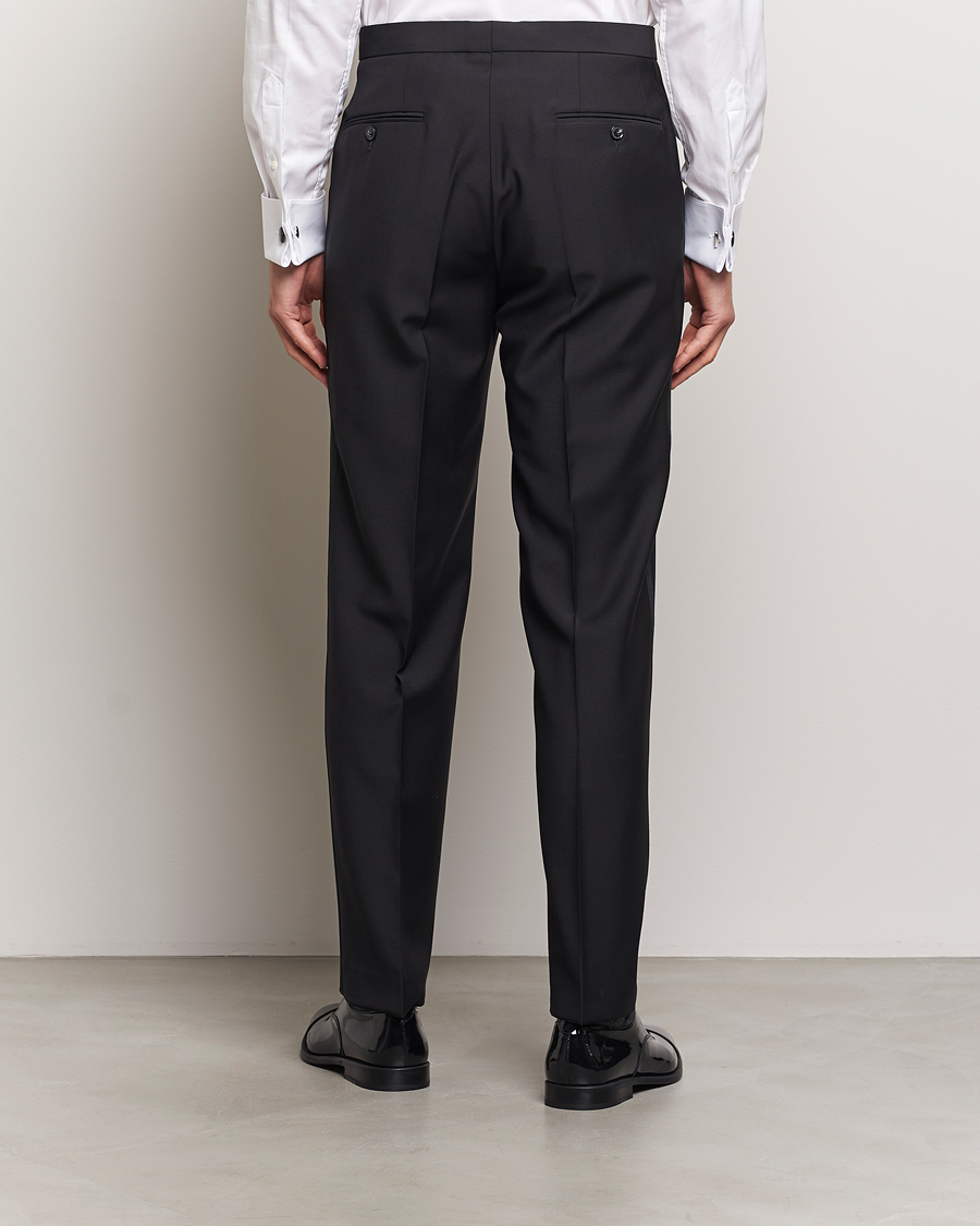 Herre | Bukser | Oscar Jacobson | Del Tuxedo Trousers Black