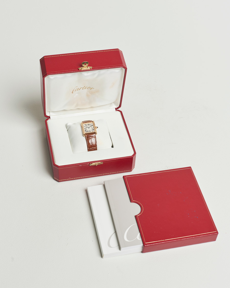 Herre | Cartier Pre-Owned Tank Louis 18K | Cartier Pre-Owned | Tank Louis 18K