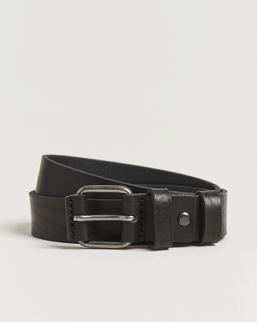 Herre | Belter | Nudie Jeans | Dwayne Leather Belt Black