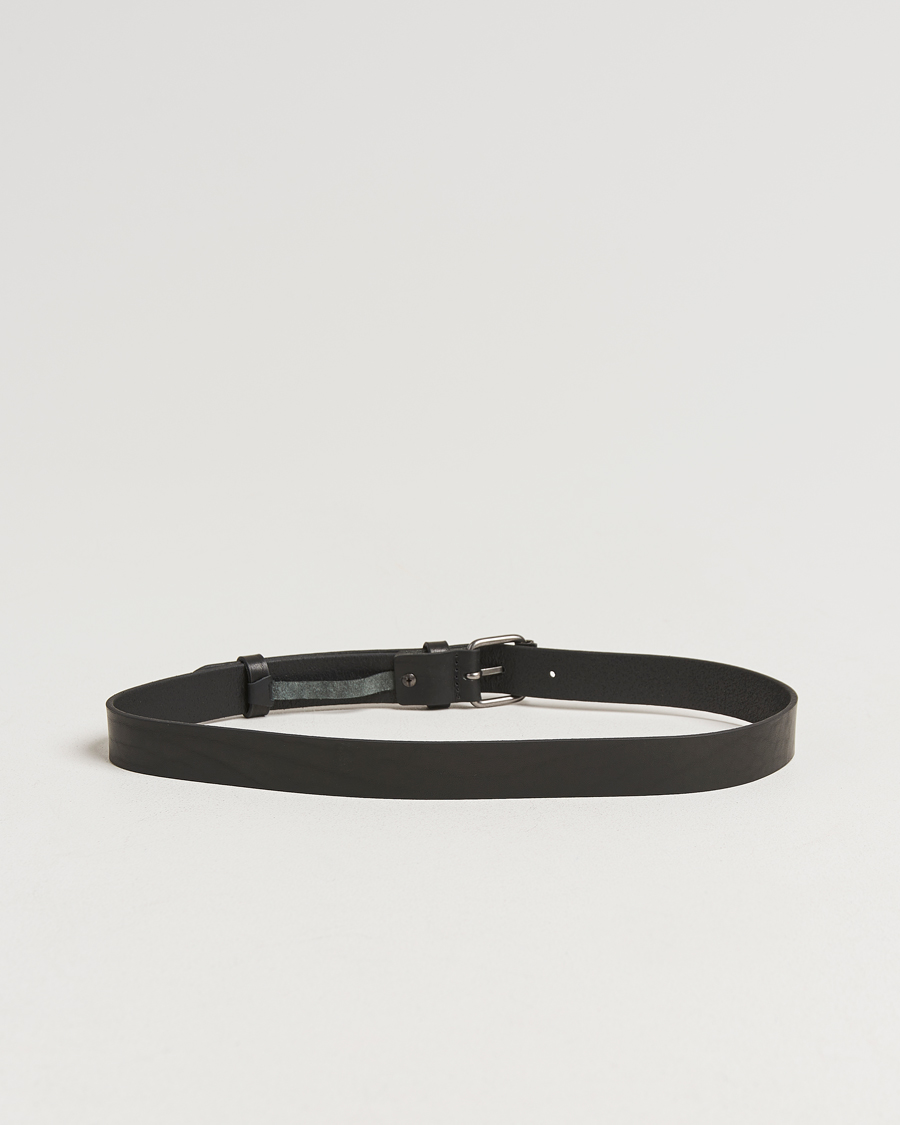 Herre | Belter | Nudie Jeans | Dwayne Leather Belt Black