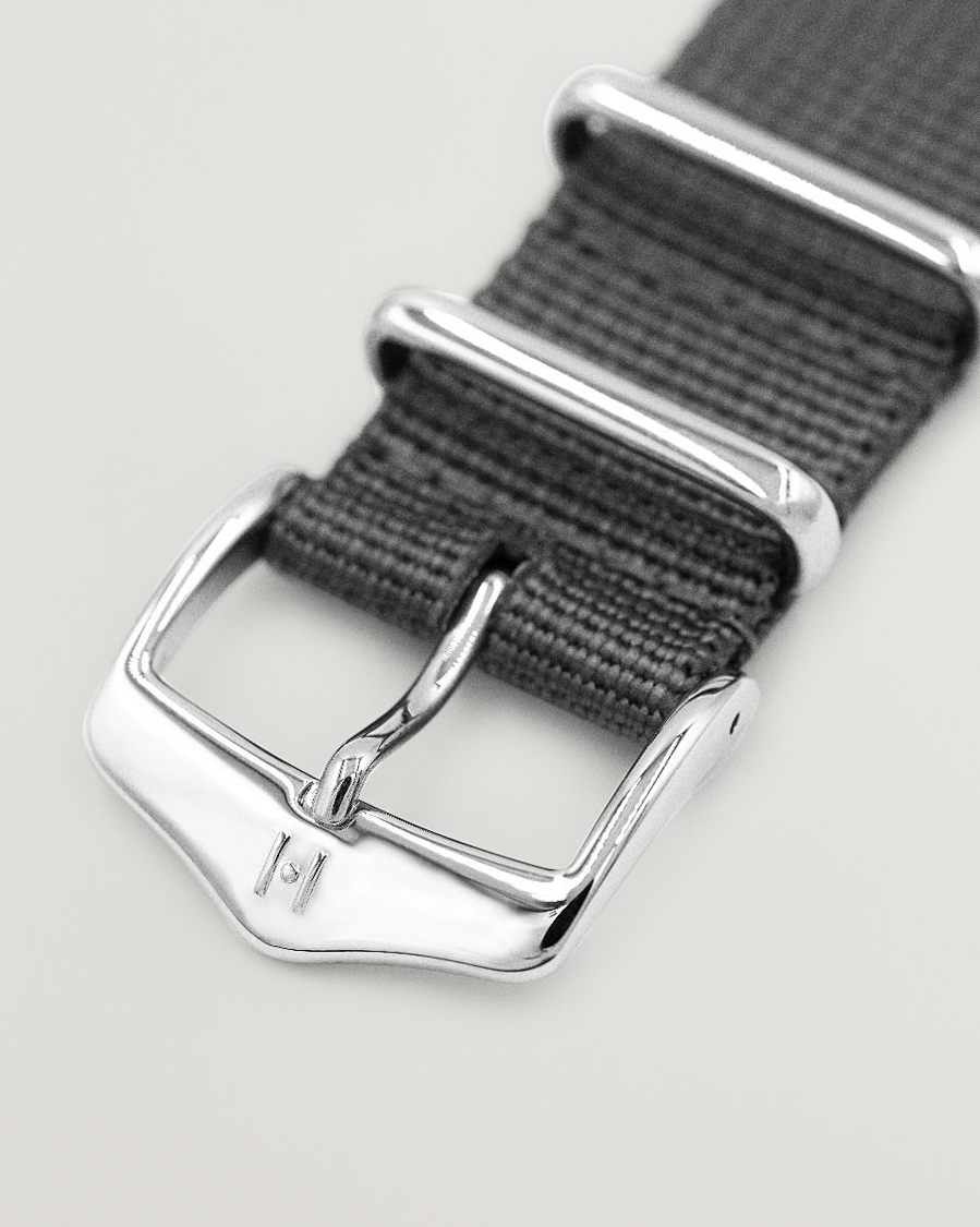 Herre | Klokkeremmer | HIRSCH | Rush Recycle Nato Watch Strap Grey