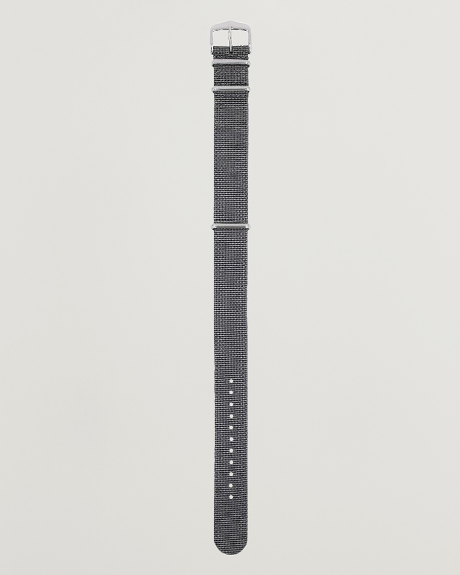 Herre | Klokkeremmer | HIRSCH | Rush Recycle Nato Watch Strap Grey