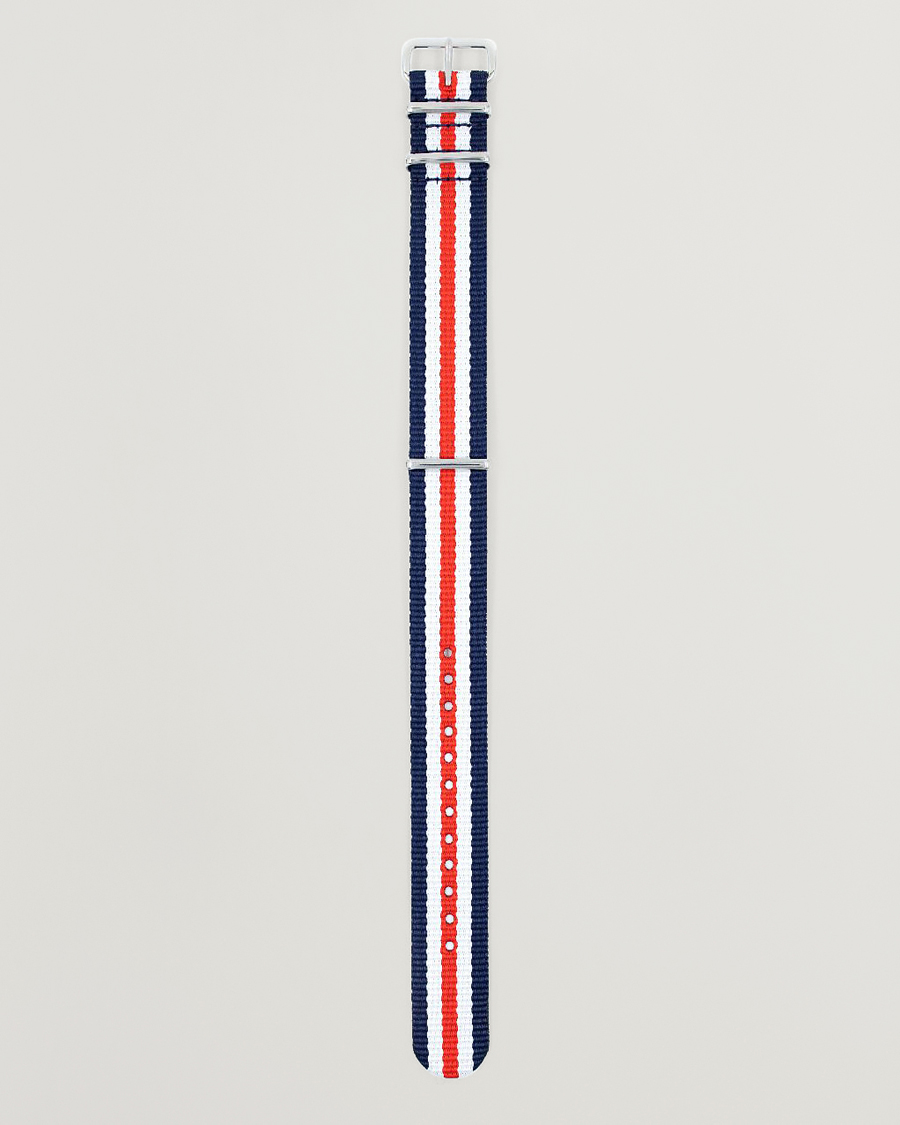 Herre | Klokkeremmer | HIRSCH | Rush Striped Nato Watch Strap