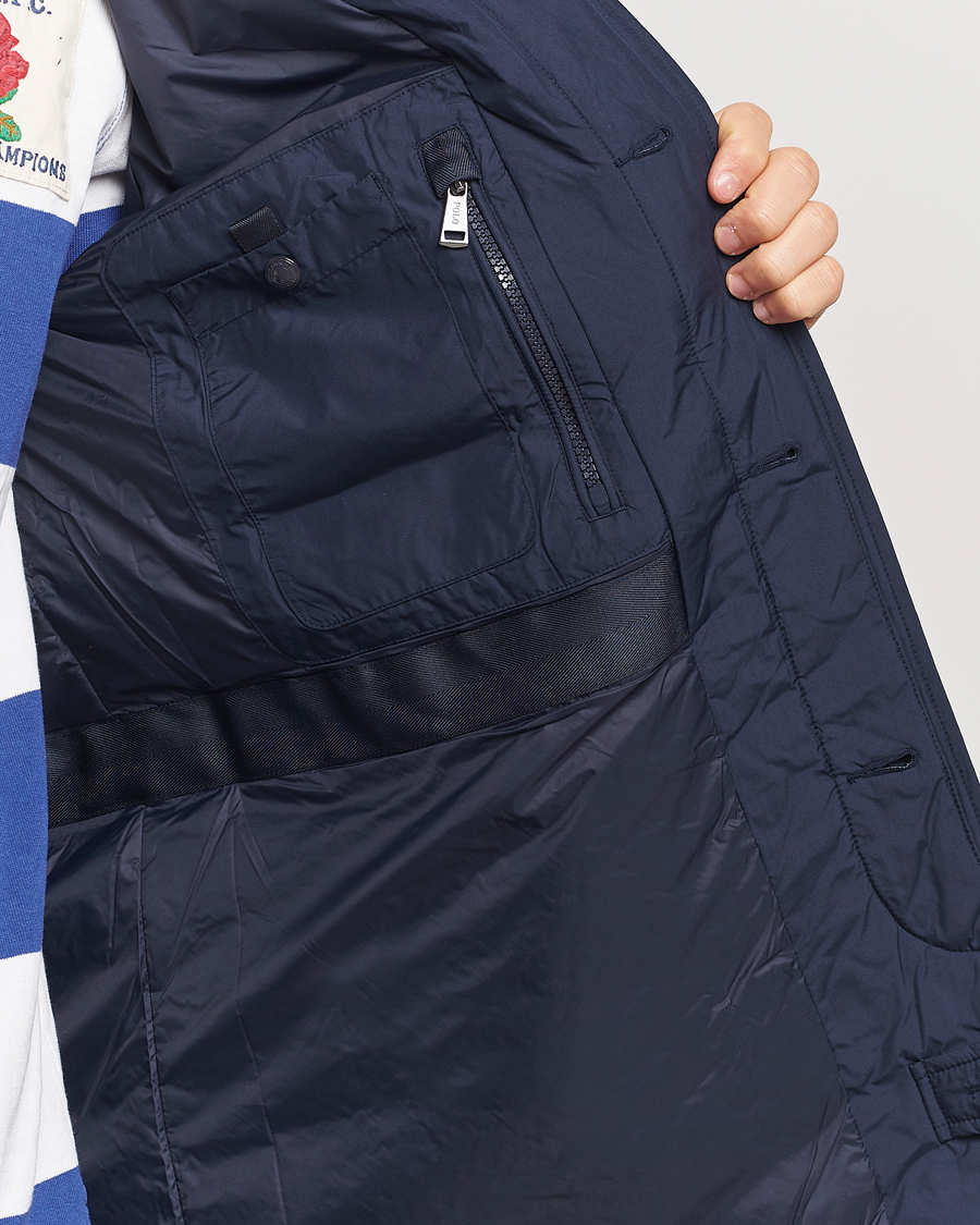 Herre | Jakker | Polo Ralph Lauren | Packable Walking Coat Collection Navy