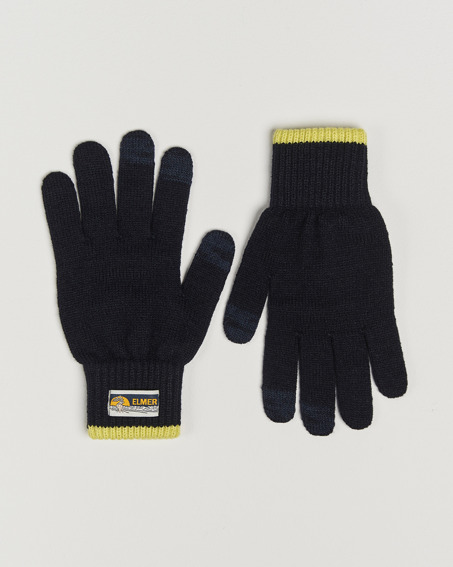 Herre | Elmer by Swany Knitted Glove Navy | Elmer by Swany | Knitted Glove Navy