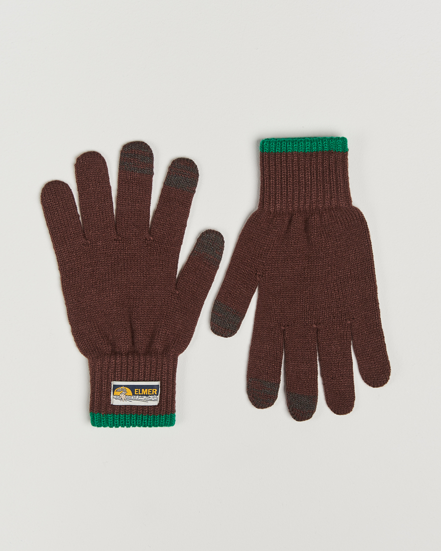 Herre | Elmer by Swany Knitted Glove Rosewood | Elmer by Swany | Knitted Glove Rosewood
