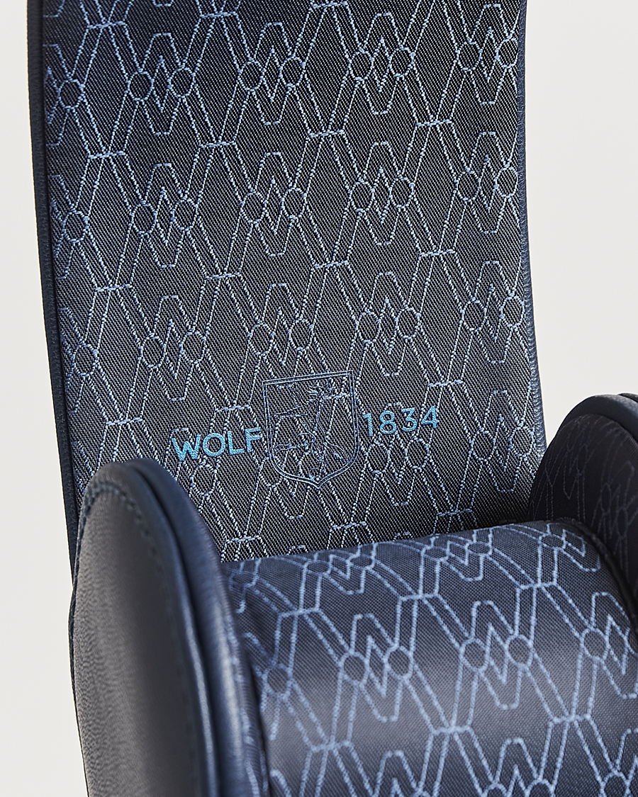 Herre | Klokke- og smykkeskrin | WOLF | Single Watch Roll Earth Midnight Blue