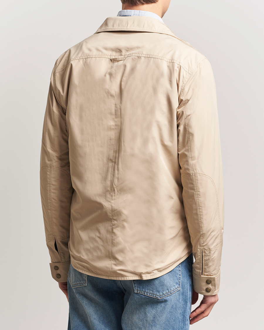 Herre | Jakker | Polo Ralph Lauren | Reversible Lined Suede Shirt Jacket Khaki/Grey