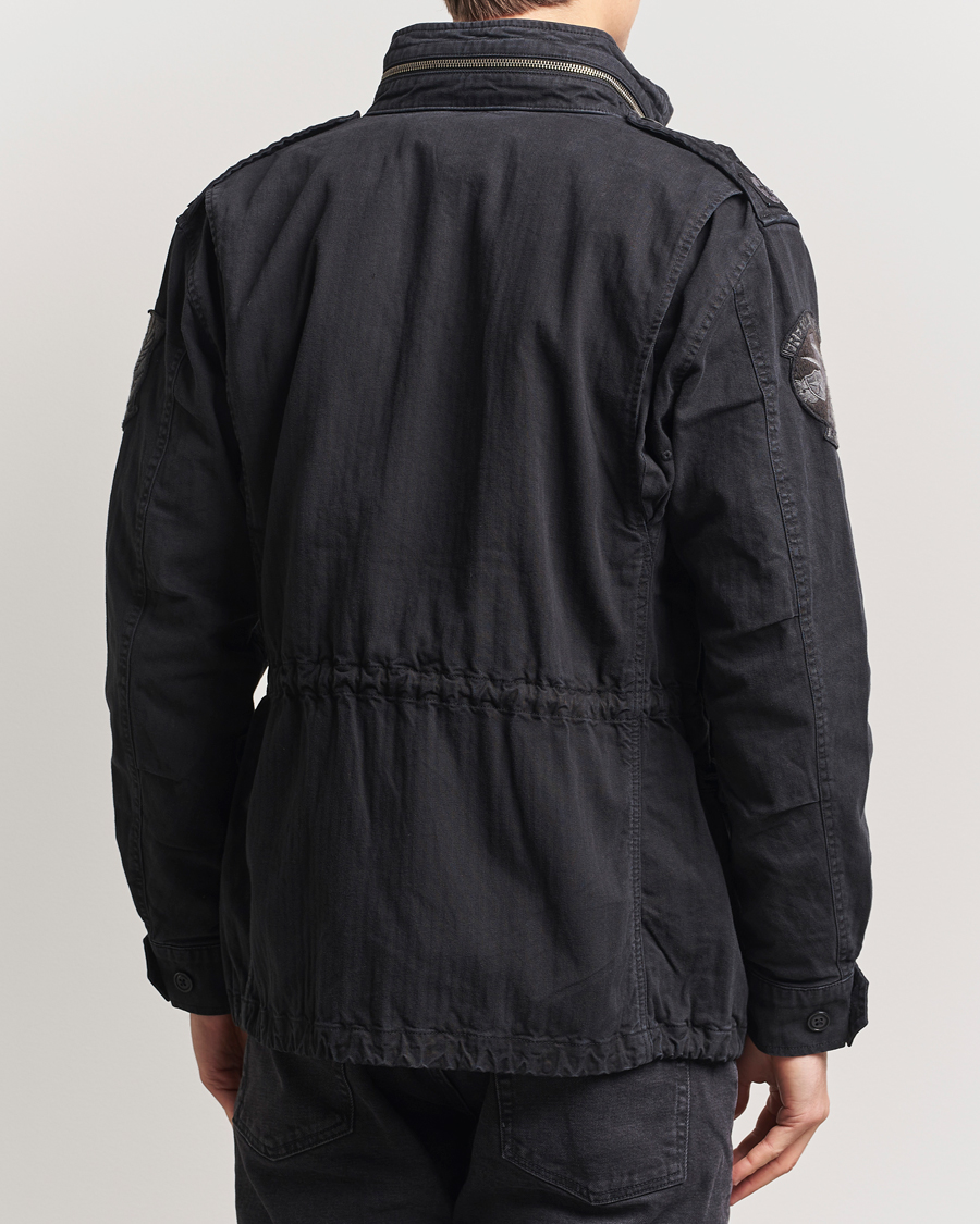 Herre | Jakker | Polo Ralph Lauren | Herringbone Field Jacket Polo Black