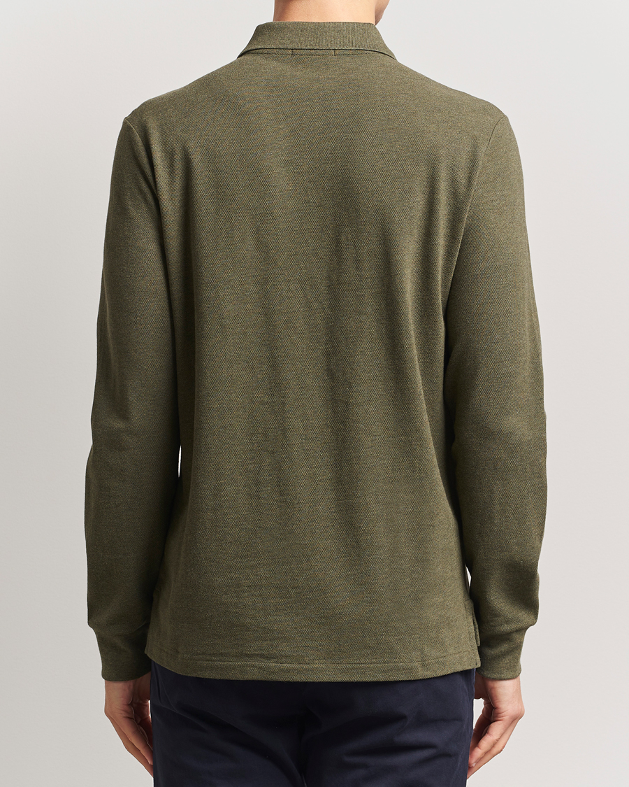 Herre | Gensere | Polo Ralph Lauren | Custom Slim Fit Long Sleeve Polo Service Green