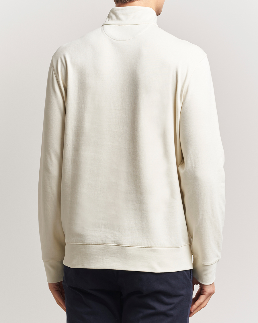 Herre | Gensere | Polo Ralph Lauren | Double Knit Half-Zip Sweater Parchment Cream