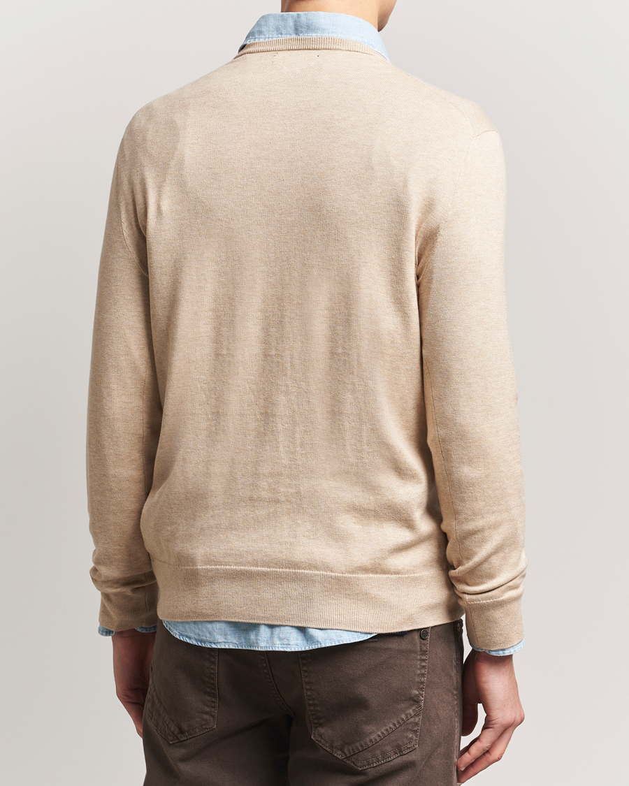 Herre | Gensere | Polo Ralph Lauren | Cotton Crew Neck Sweater Dune Melange