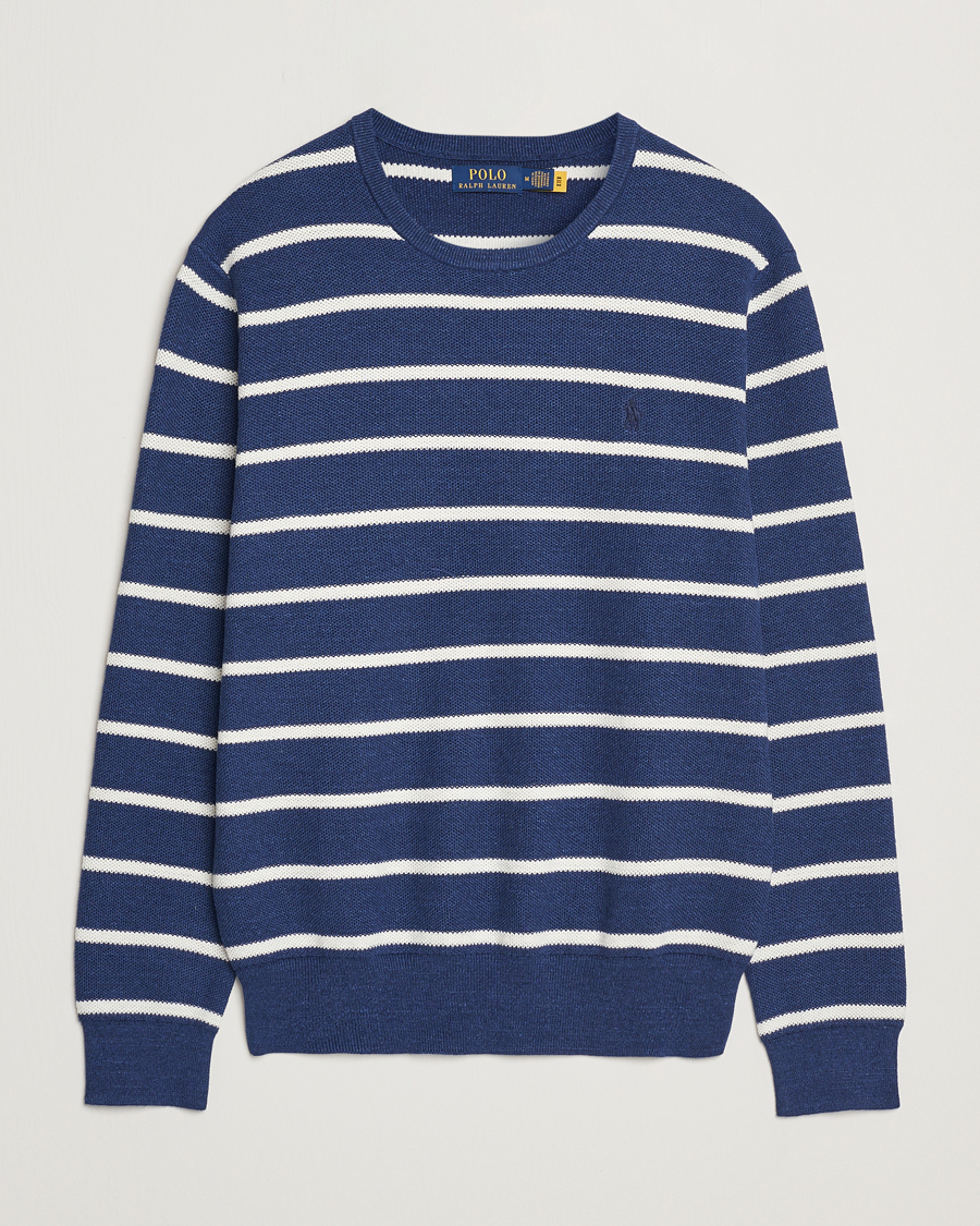 Herre | Gensere | Polo Ralph Lauren | Cotton Pullover Sweater Navy Combo