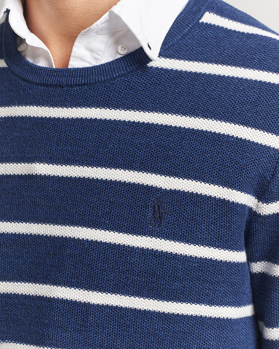Herre | Gensere | Polo Ralph Lauren | Cotton Pullover Sweater Navy Combo