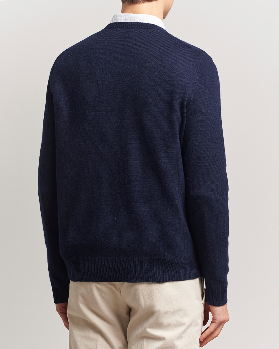 Herre | Gensere | Polo Ralph Lauren | Cotton/Wool Pullover Hunter Navy