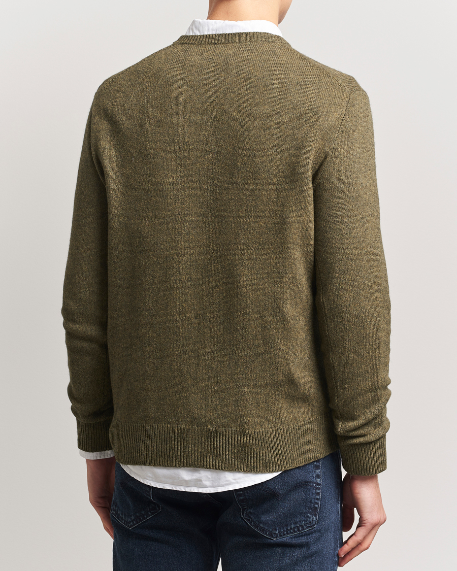 Herre | Gensere | Polo Ralph Lauren | Cotton/Wool Pullover Cargo Olive Heahter