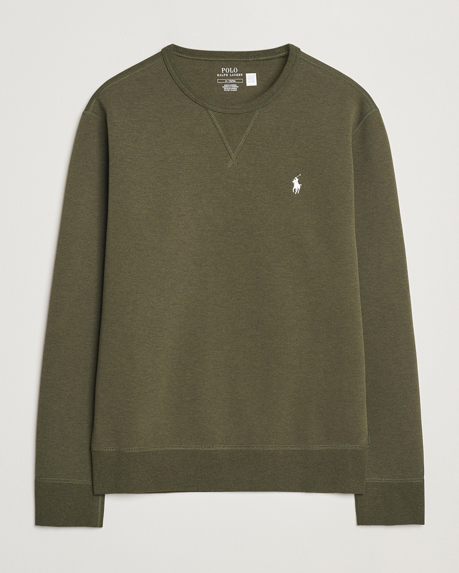 Herre | Gensere | Polo Ralph Lauren | Double Knit Sweatshirt Alpine Heather