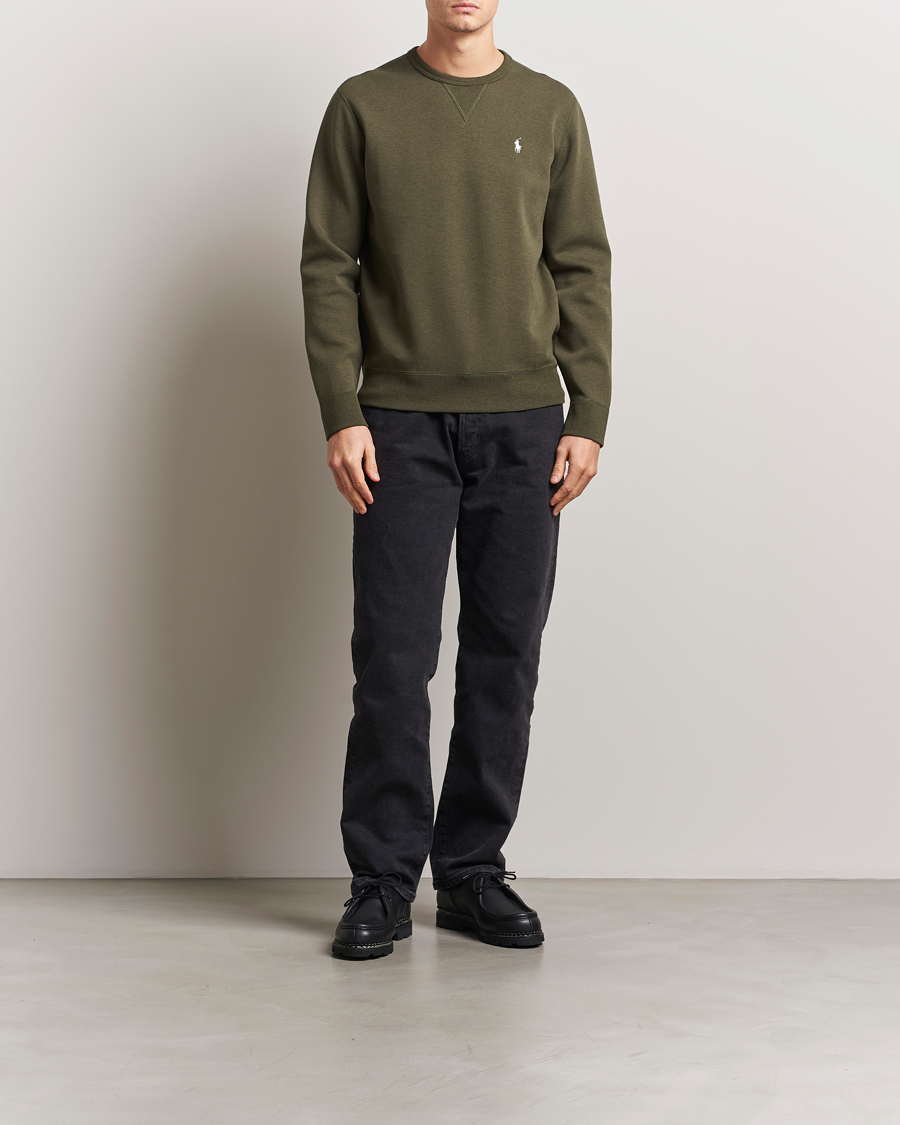 Herre | Gensere | Polo Ralph Lauren | Double Knit Sweatshirt Alpine Heather