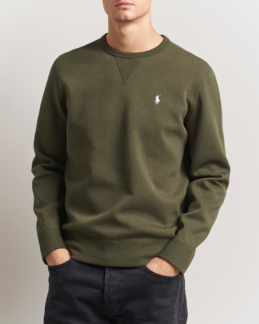 Herre | Gensere | Polo Ralph Lauren | Double Knit Sweatshirt Alpine Heather