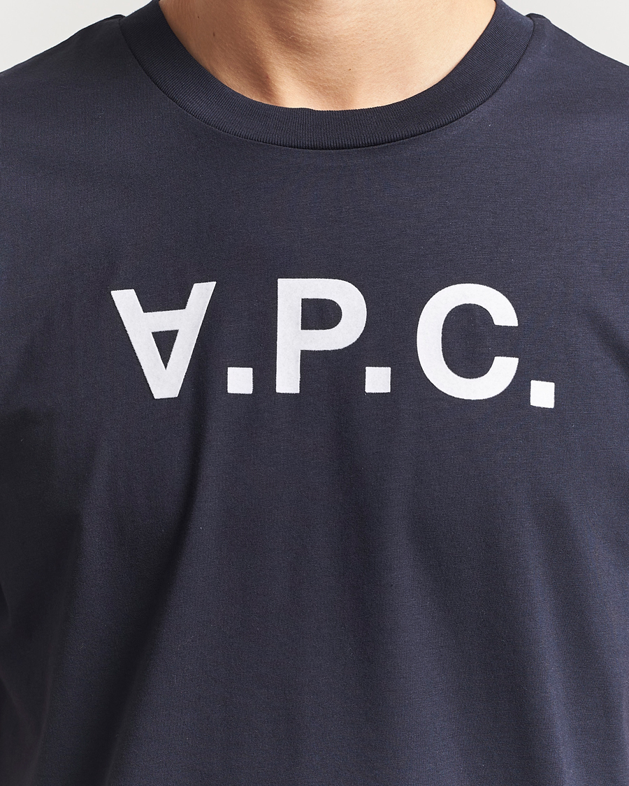 Herre | T-Shirts | A.P.C. | VPC T-Shirt Dark Navy