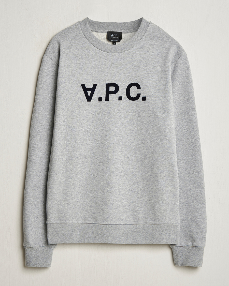 Herre | Gensere | A.P.C. | VPC Sweatshirt Heather Grey