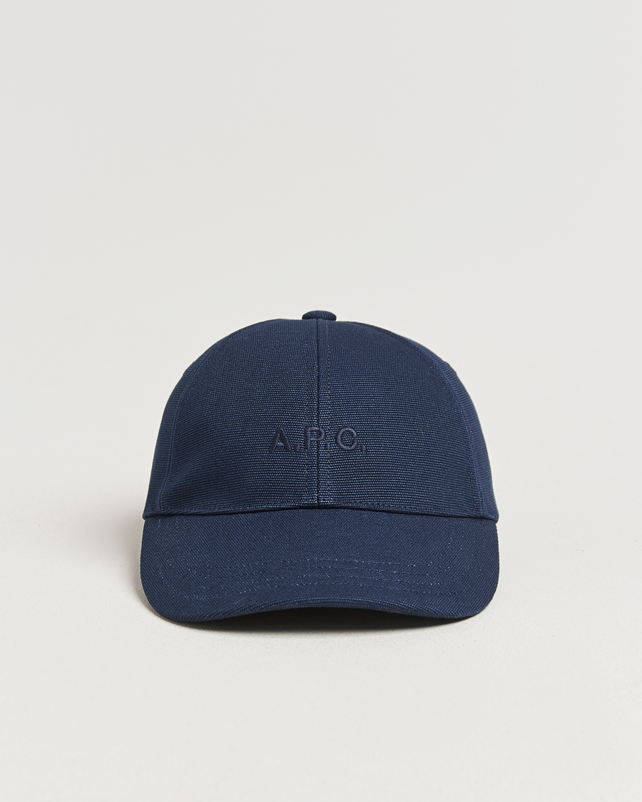 Herre | Hatter og capser | A.P.C. | Charlie Baseball Cap Dark Navy