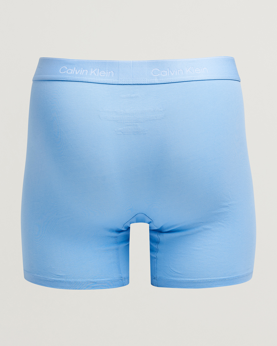 Herre | Undertøy | Calvin Klein | 3-Pack Icon Cotton Stretch Boxer Brief Black/Blue/Light Blue