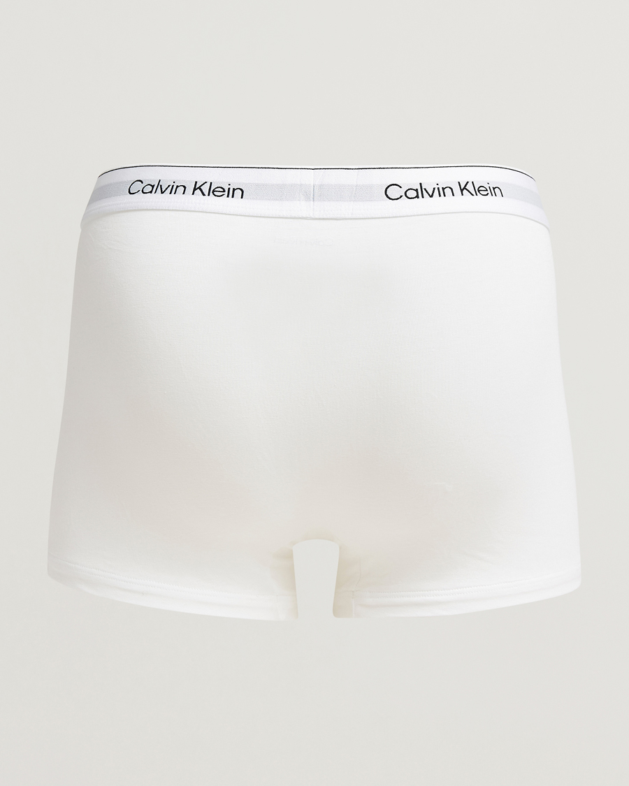 Herre | Undertøy | Calvin Klein | 3-Pack Icon Cotton Stretch Relaxed Trunk White